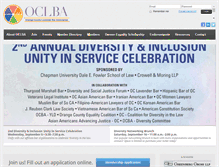 Tablet Screenshot of oclba.org